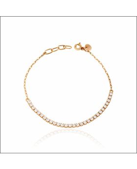 Enticing Elegance Rose Gold Bracelet