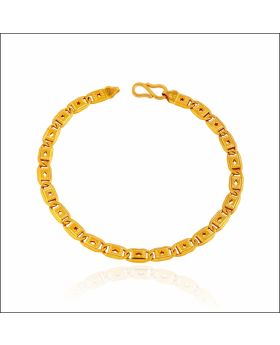 Opulent Linked Gold Bracelet 