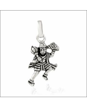 Mahabali Hanuman Motif Sterling Silver Locket