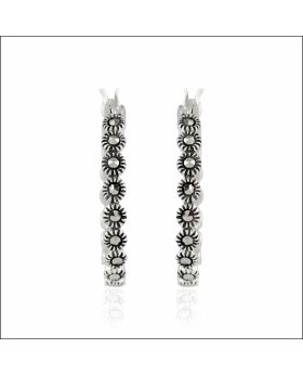 Intricate Sterling Silver Earrings