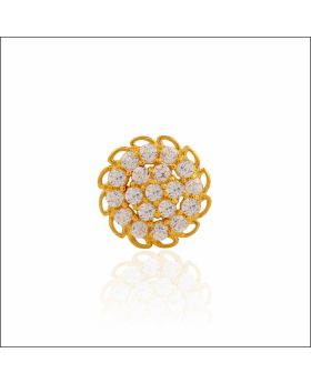 Floral Blossom Gold Nose Ring