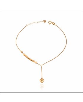 Magnificent Charm Splendid Gold Bracelet
