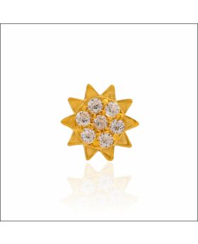 Luminous Spark Gold Nose Ring