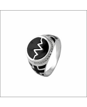 Striking Magnificence Silver Ring