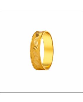 Sleek Layers Gold Ring