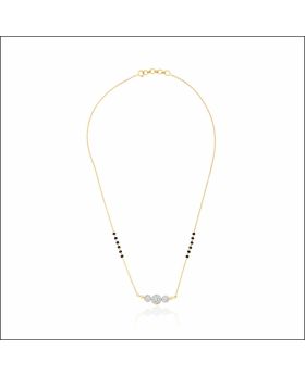 Everlasting Love Diamond Mangalsutra Locket
