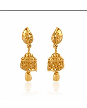 Traditional Style Dome Jhumka Earrings