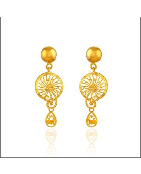 Gilded Mirage Gold Earrings