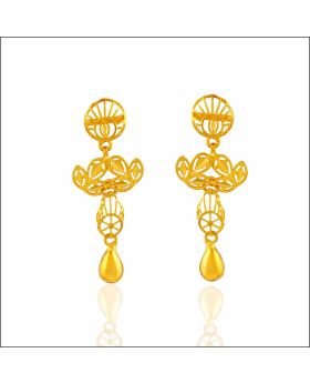 Modern Gleam Gold Earrings