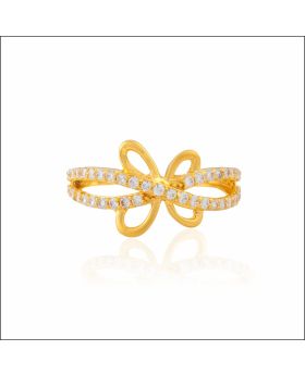 Captivating Maze Gold Ring