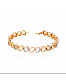 Enchanted Glory Rose Gold Bracelet