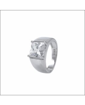 Dazzling Glow Silver Ring