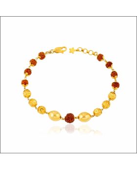 Traditional Style Gold Bracelet