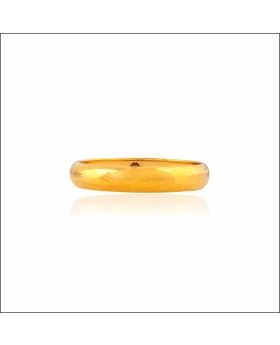 Minimalism Love Sleek Gold Band
