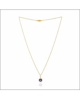 Celestial Evil Eye Diamond Pendant