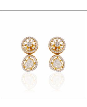 Glorious Delight Gold Earrings