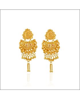 Glorious Allure Gold Earrings