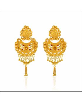 Classic Bloom Gold Earrings
