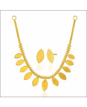 Mesmerising Elegance Gold Necklace Set