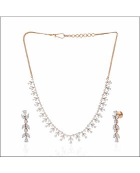 Mystique Sparkle Diamond Necklace Set