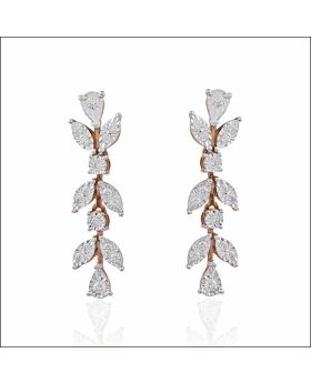 Delicate Sparkle Diamond Earrings