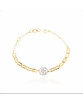 Enigmatic Glory Diamond Bracelet