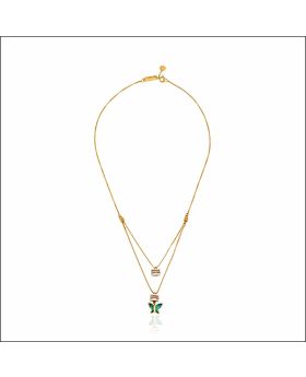 Charming Butterfly Rose Gold Chain