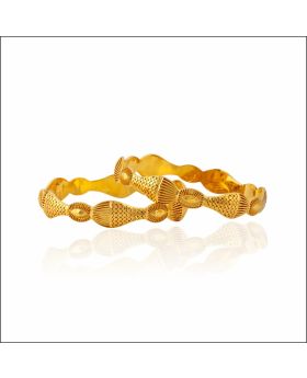 Timeless Magnificence Gold Bangles
