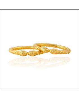 Classic Glow Gold Bangles