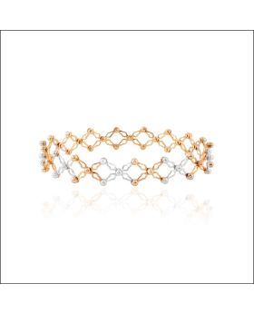 Quirky Quintessential Dual-tone Gold Bracelet