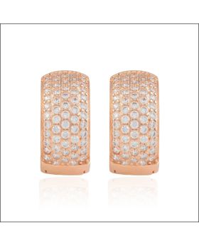 Vintage Charm Silver Stud Earrings