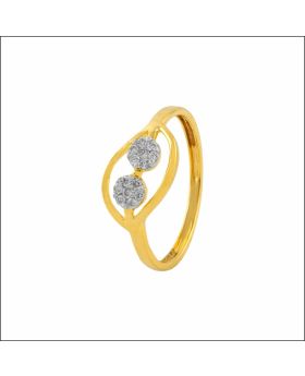 Sleek Enchantment Diamond Ring