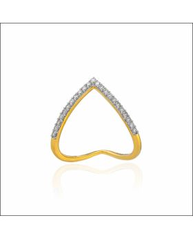 Sharp Sparkle Diamond Ring