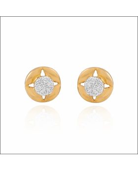 Soft Minimalism Diamond Earrings