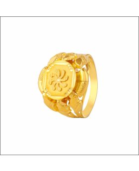 Heritage Crown Gold Ring