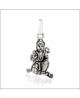 Artistic Grace Lord Hanuman Sterling Silver Locket