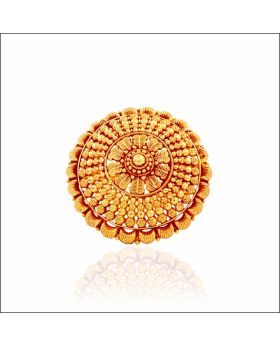 Aisshpra Gold Cocktail Ring in 18 Kt Stylish & Trendy Party wear Jewellery for Women
