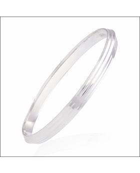 Aisshpra 92.5 Sterling Silver Kada Stylish Party Wear Jewellery for Men
