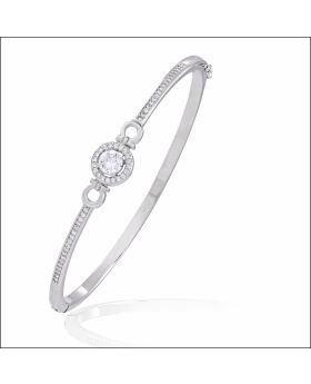 Aisshpra 92.5 Sterling Silver Bracelet Stylish Casual Wear Jewellery for Women