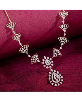 Ethereal Radiance Diamond Necklace 