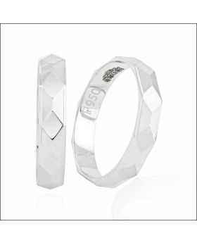 Aisshpra Pt 95 Platinum Couple Rings Platinum Bands for Men & Women Platinum Jewellery for Couples