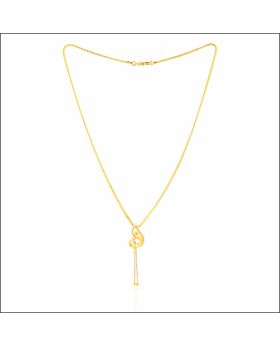Aisshpra Lightweight Gold Necklace in 18 Kt Casual Wear or Party Wear Jewellery for Women