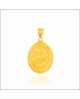 Aisshpra Mahabali Hanuman Gold Locket in 18 Kt Daily Wear Jewellery for Men