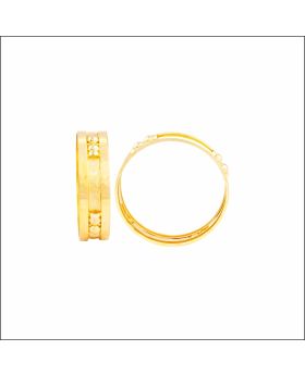 Aisshpra Traditional Design Gold Kada Bangles in 18 Kt Party Wear Jewellery for Women