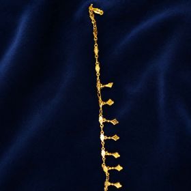 Dangling Charm Gold Nath Lari