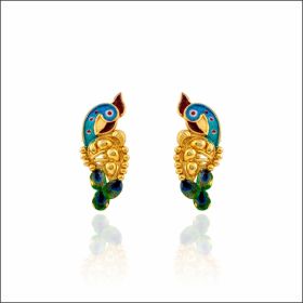 Cultural Grandeur Gold Earrings