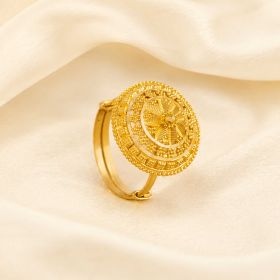 Regal Artisan Gold Ring