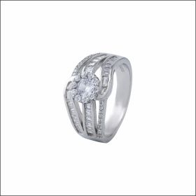 Stellar Shine Silver Ring