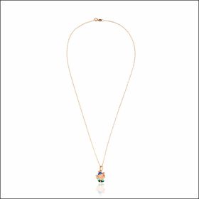 Entrancing Ganpati Rose Gold Chain
