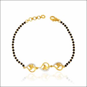 Modern Exquisiteness Gold Nazariya Bracelet